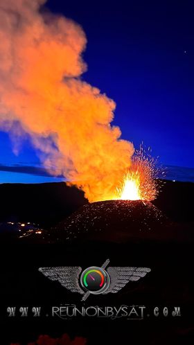 Le volcan offre également sa dose de rappel