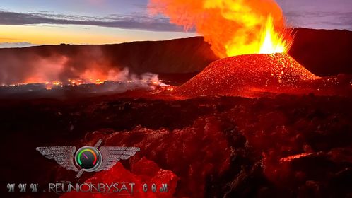 Le volcan offre également sa dose de rappel