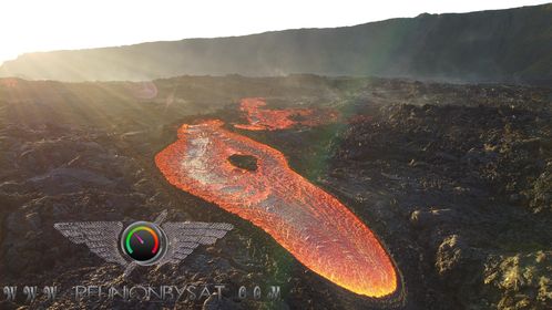 Le volcan offre également sa dose de rappel