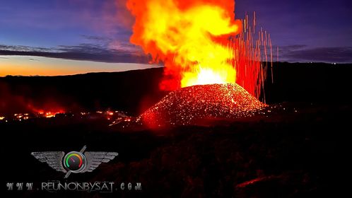 Le volcan offre également sa dose de rappel