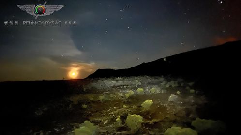 Le volcan offre également sa dose de rappel