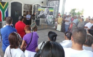 Ultime hommage à Nelson Mandela au Port