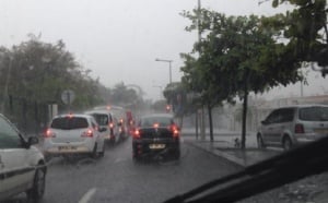 Déluge de pluie sur le Nord