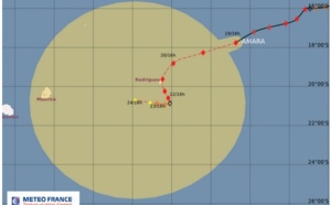 Amara repasse au stade de cyclone, un autre cyclone dans la zone