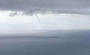 Des trombes marines observées au large de la côte Ouest