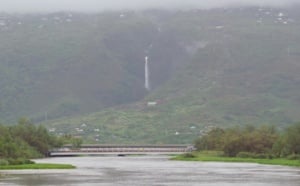 L'Étang Saint-Paul déborde de son lit