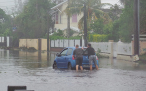 Les dégâts sont impressionnants à Saint-Paul