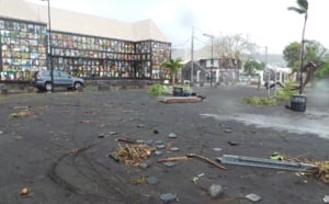 Les dégâts sont impressionnants à Saint-Paul