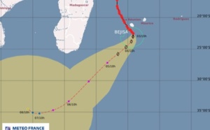 Le point à 10 heures : Bejisa se situe à 180km au Sud de l'île
