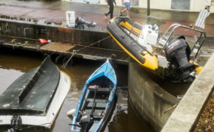 En images : Le port de St-Gilles méconnaissable après le passage de Bejisa