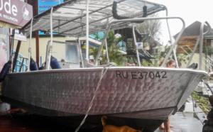 En images : Le port de St-Gilles méconnaissable après le passage de Bejisa