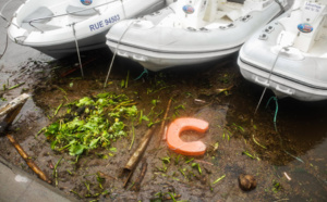 En images : Le port de St-Gilles méconnaissable après le passage de Bejisa