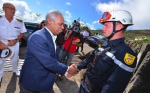 La visite express de Victorin Lurel en images