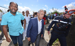 La visite express de Victorin Lurel en images