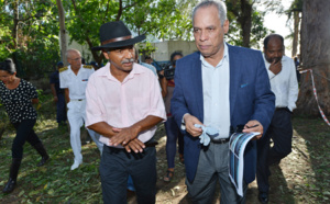 La visite express de Victorin Lurel en images