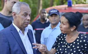 La visite express de Victorin Lurel en images