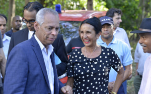 La visite express de Victorin Lurel en images