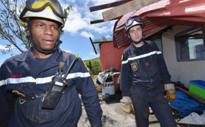 En images: Les renforts au travail après Bejisa