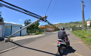 La Réunion bien amochée: Retour en images