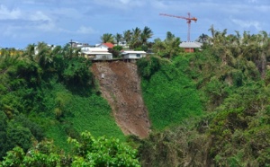 Ste-Marie: Des maisons menacent de tomber dans la ravine