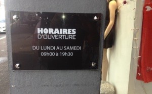 St-Denis: les nouveaux horaires des boutiques affichés