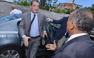 Le ministre de la Ville à Saint-Denis: Retour en images