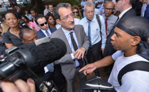 Le ministre de la Ville à Saint-Denis: Retour en images