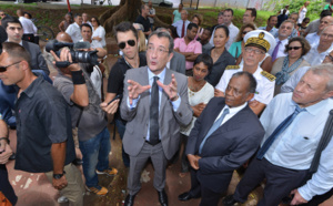 Le ministre de la Ville à Saint-Denis: Retour en images
