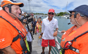 Australie-Réunion à la rame : L'arrivée d'Emmanuel Coindre en images