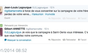 JL. Lagourgue et G. Annette s'envoient des