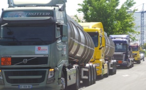Huit camions de kérosène sortent de la SRPP pour Gillot (réactualisé)