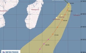 Météo France prend en charge la perturbation tropicale au Nord de la Réunion
