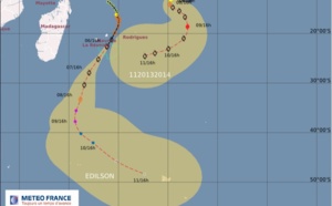 La forte tempête tropicale Edilson continue sa route vers le Sud