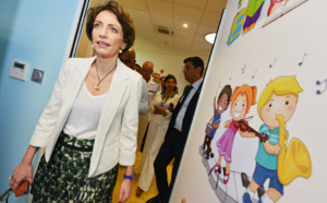 Retour en images sur la visite de la ministre de la Santé, Marisol Touraine