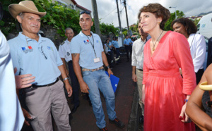 Retour en images sur la visite de la ministre de la Santé, Marisol Touraine