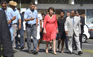 Retour en images sur la visite de la ministre de la Santé, Marisol Touraine