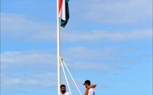 Un navire militaire indien en escale à La Réunion