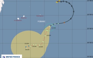 La dépression subtropicale Fobane commence sa descente vers le Sud