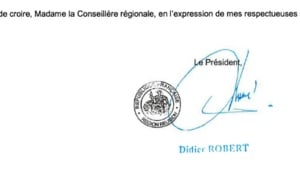 Talipot: Didier Robert condamne les propos