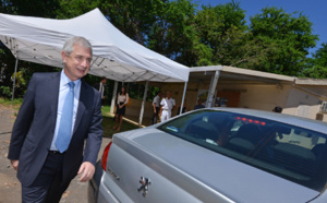 La visite de Claude Bartolone en images