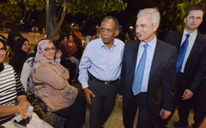 La visite de Claude Bartolone en images