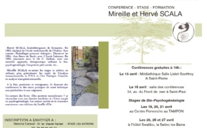 Conférence - stage - formation Mireille et Hervé Scala