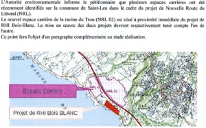 St-Leu: Une motion contre l'exploitation d'une carrière pour la Nouvelle route du Littoral