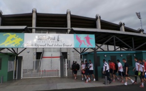 Premier entraînement à La Réunion pour l'Equipe de France Espoirs