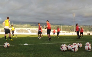 Premier entraînement à La Réunion pour l'Equipe de France Espoirs