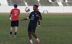 Premier entraînement à La Réunion pour l'Equipe de France Espoirs