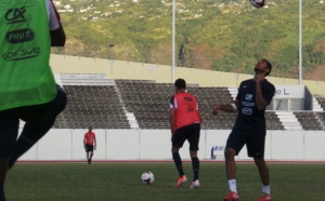 Premier entraînement à La Réunion pour l'Equipe de France Espoirs