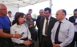 Un feu de forêt pour le ministre de l'Intérieur