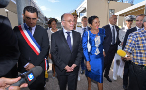 Journée marathon pour le ministre de l'Intérieur à la Réunion