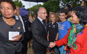 Journée marathon pour le ministre de l'Intérieur à la Réunion